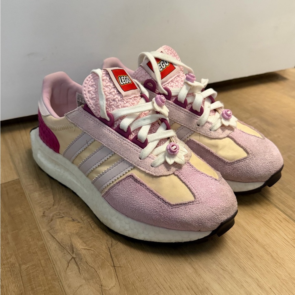 Adidas X LEGO Women's Retropy E5 frost pink size 7.5